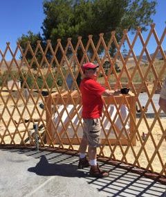 Yurt Wall