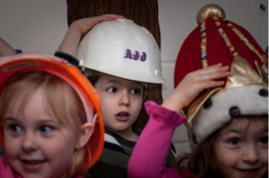 Kids at pre-school