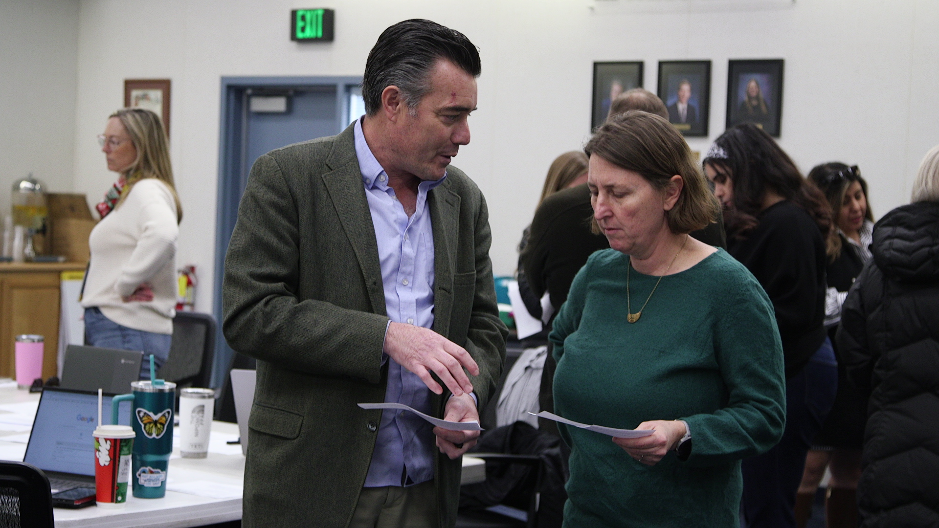 SLOCOE's Michael Specchierla and PRJUSD's Megan Cannon discuss dual enrollment implementation strategies